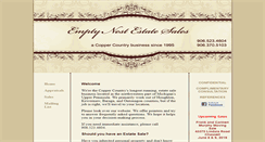 Desktop Screenshot of emptynestestatesales.com